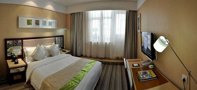 Solar Valley Micro E International Hotel Dezhou Стая снимка